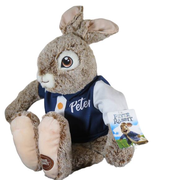 DanDee Collector's Choice Peter Rabbit Plush Toy, Movie Edition with Jacket Tag - Picture 3 of 16